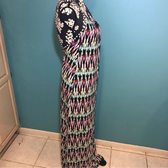 Tart Tie Dye Multi-Color Casual Colorful EUC Strappy Back Dress Size Small S Fun - Picture 7 of 13